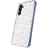 Elephant Print White Galaxy A35 5G Clear Case